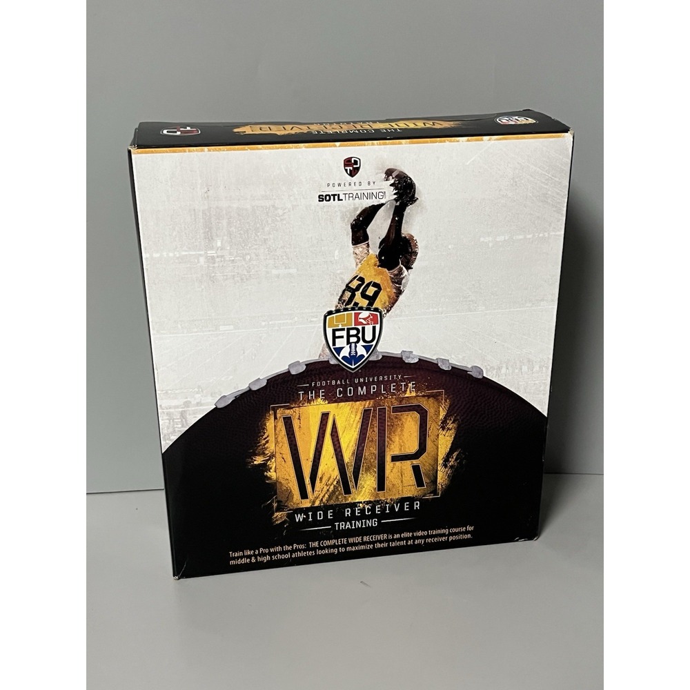 Sotl FBU The Complete Wide Receiver Training Video NCAA NFL HIGH SCHOOL Coaching